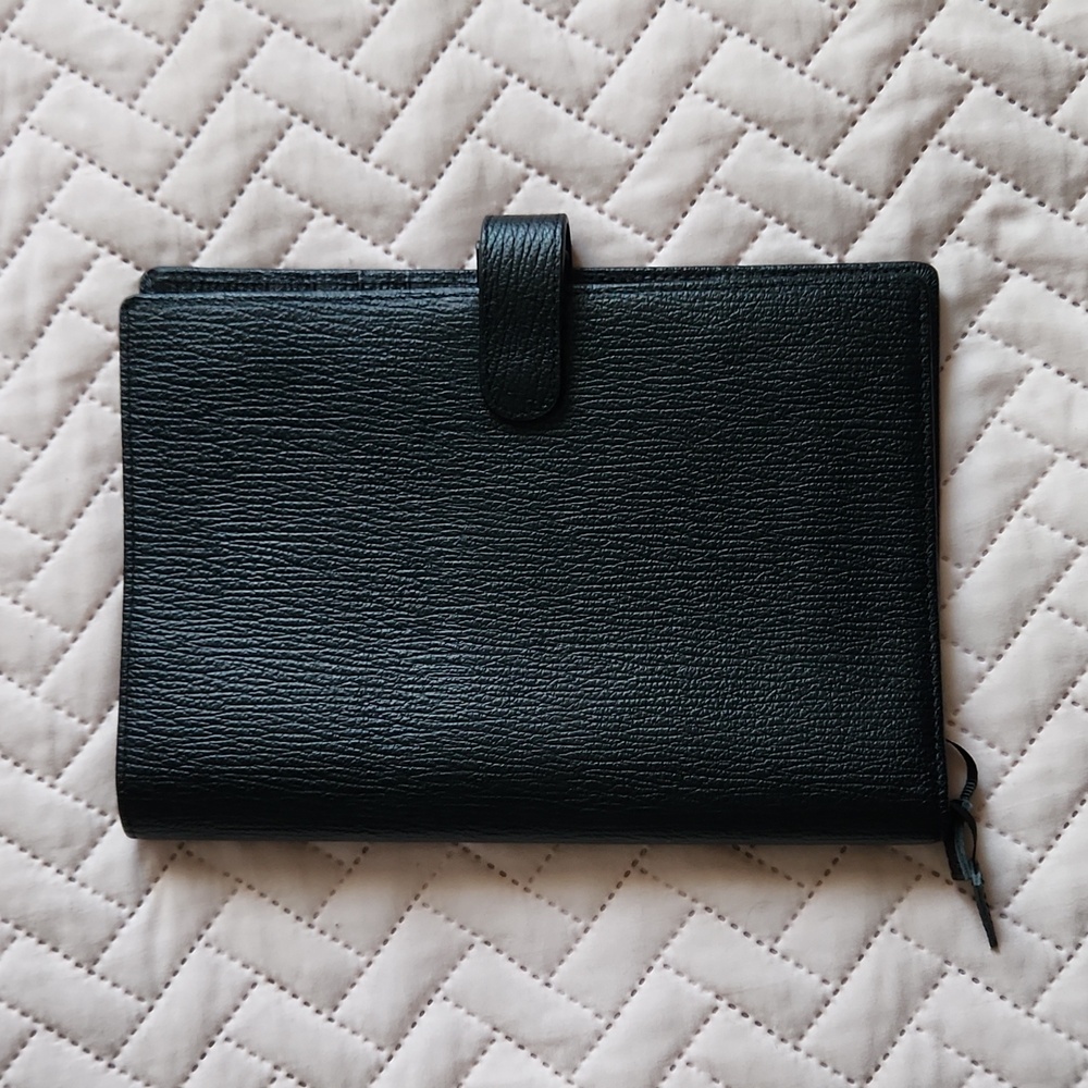 A5 planner cover black